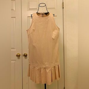 J. Crew Light Pink Sleeveless Tennis Dress
